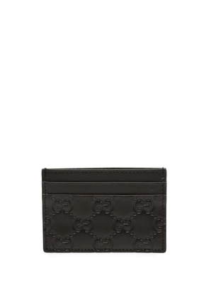 Gucci Pre-Owned 2000-2015 Guccissima card holder - Black