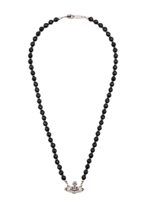Vivienne Westwood Messaline orb-embellished necklace - Silver