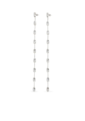 Bimba y Lola crystal drop earrings - Silver