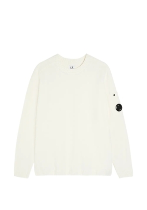 C.P. Company pocket cotton sweater - White