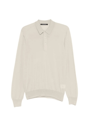 Tagliatore Zeno button-detail polo shirt - Neutrals