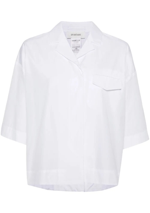 Sportmax Parole cotton shirt - White
