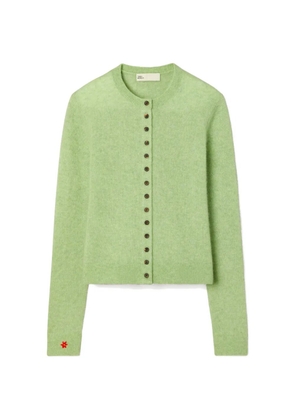 Tory Burch cashmere silk cardigan - Green
