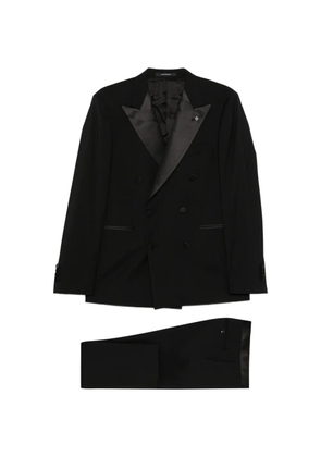 Tagliatore double-breasted suit - Black
