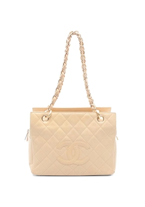 CHANEL Pre-Owned 2002-2003 Matelasse chain shoulder bag - Neutrals