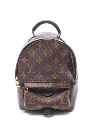Louis Vuitton Pre-Owned 2017 mini Palm Springs Monogram leather backpack - Brown