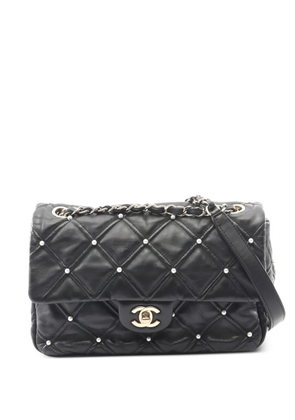 CHANEL Pre-Owned 2019 matelasse chain shoulder bag - Black