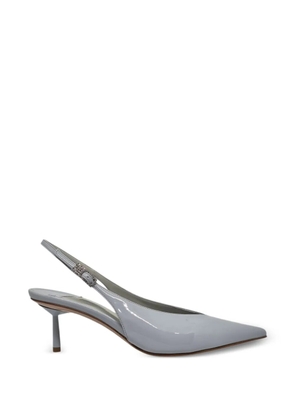 Le Silla pointed buckle pumps - Grey
