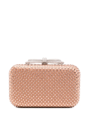 MACH & MACH bow-embellished mini bag - Brown