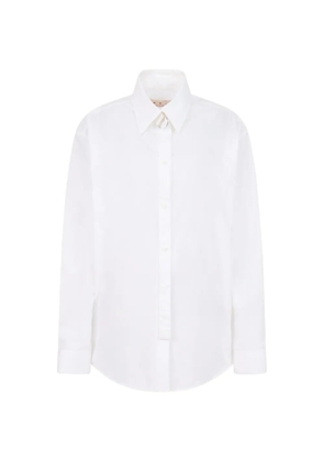 Marni d-ring logo shirt - White