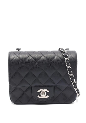 CHANEL Pre-Owned 2010-2011 Mini Square Classic Flap shoulder bag - Black