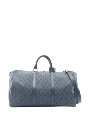 Louis Vuitton Pre-Owned 2010s 50 Keepall Bandouliere monogram bag - Blue