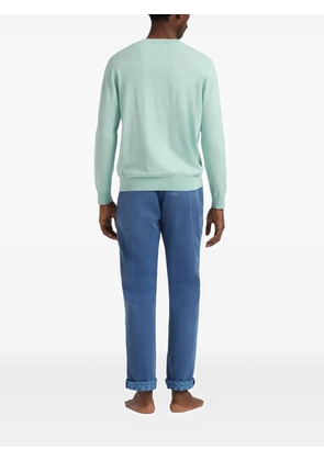 Vilebrequin turtle crew-neck sweater - Blue