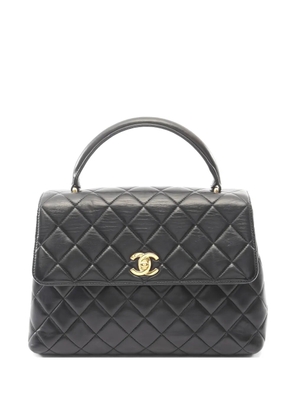 CHANEL Pre-Owned 1994-1996 CC turn-lock handbag - Black