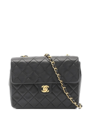 CHANEL Pre-Owned 1991-1994 mini Classic Flap shoulder bag - Black