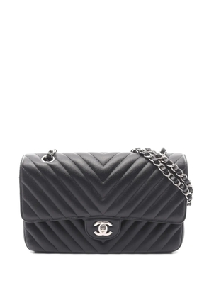 CHANEL Pre-Owned 2016 Chevron V-stitch shoulder bag - Black