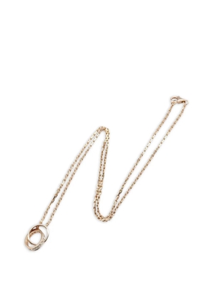Cartier 2010s Baby Love diamond ring-pendant necklace - Pink