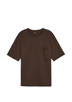 LEMAIRE patch-pocket T-shirt - Brown