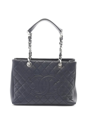 CHANEL Pre-Owned 2013-2014 Grand Shopping shoulder bag - Blue