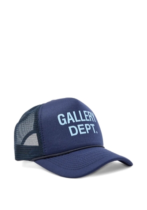 GALLERY DEPT. logo-print trucker cap - Blue