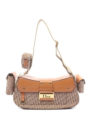 Christian Dior Pre-Owned 2010s Street Chic Trotter canvas shoulder bag - Neutrals