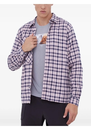 Salewa checked shirt - Pink