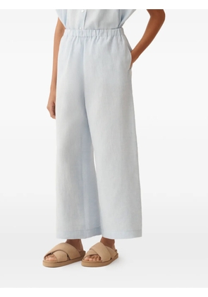 Fabiana Filippi elasticated pocket trousers - Blue