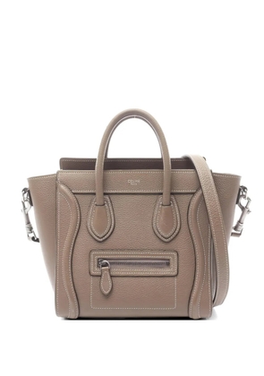 Celine Pre-Owned 2000s Nano leather tote bag - Brown