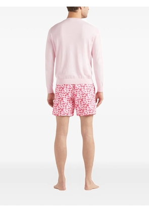 Vilebrequin jacquard turtle crew-neck sweater - Pink