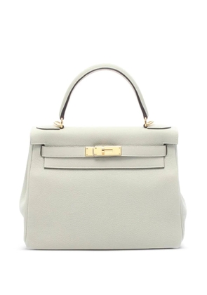 Hermès Pre-Owned 2023 28 Kelly Togo leather handbag - Grey