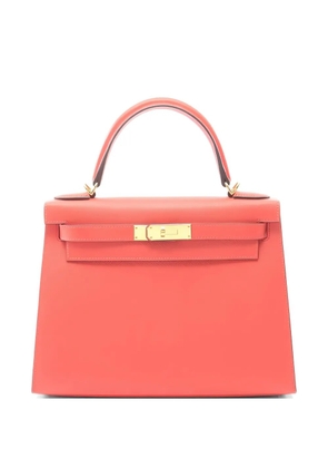 Hermès Pre-Owned 2017 28 Kelly rose jaipur epsom leather tote bag - Pink