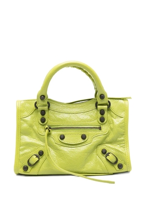 Balenciaga mini Le City tote bag - Green