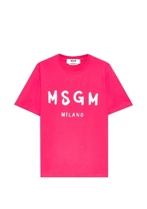 MSGM printed T-shirt - Pink