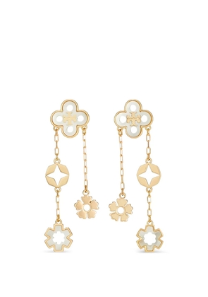 Tory Burch Forget Me Not earrings - Gold