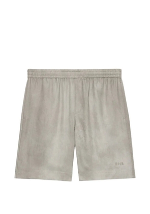 MSGM elasticated track shorts - Grey