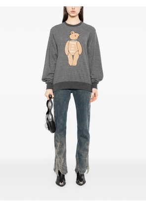 Undercover bear print sweatshirt - Grey