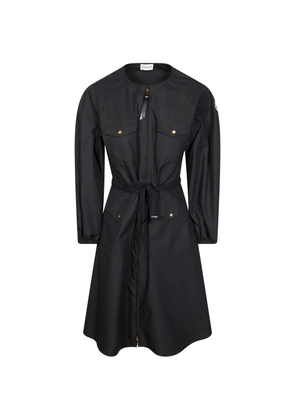 Moncler rope-belt midi dress - Black