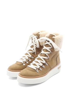 Hermès Pre-Owned 2010s Flocon boots - Neutrals