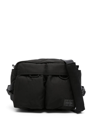 Porter-Yoshida & Co. Senses two-pocket messenger bag - Black