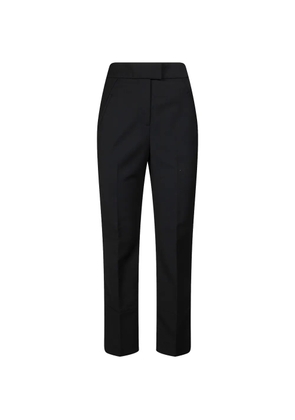 ENTIRE STUDIOS concealed-fastening trousers - Black