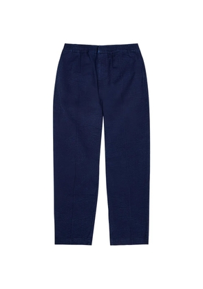Officine Generale elasticated-waistband trousers - Blue