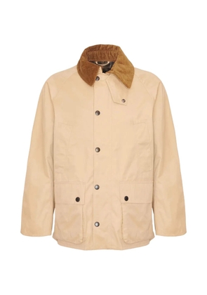 Barbour corduroy-collar jacket - Neutrals