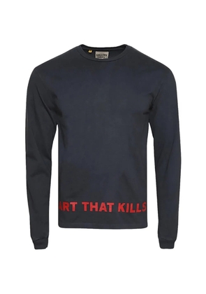 GALLERY DEPT. long-sleeved graphic T-shirt - Black