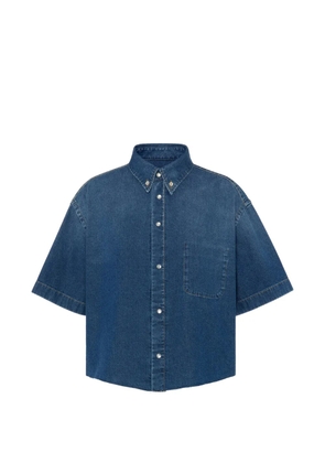 Maison Margiela buttoned shirt - Blue