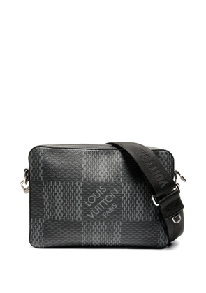 Louis Vuitton Pre-Owned 2021-2025 Damier Trio messenger bag - Black