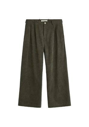 OUR LEGACY chino pleated trousers - Green