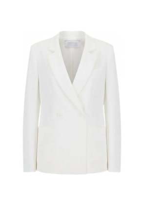 Harris Wharf London button double-breasted blazer - White