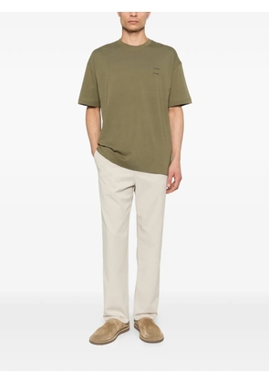 SAMSOE SAMSOE Joel logo short-sleeve T-shirt - Green