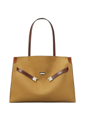 Tory Burch Lee Radziwill canvas tote - Neutrals