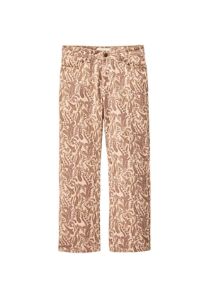 Ba&Sh Tooty paisleyprint jeans - Neutrals